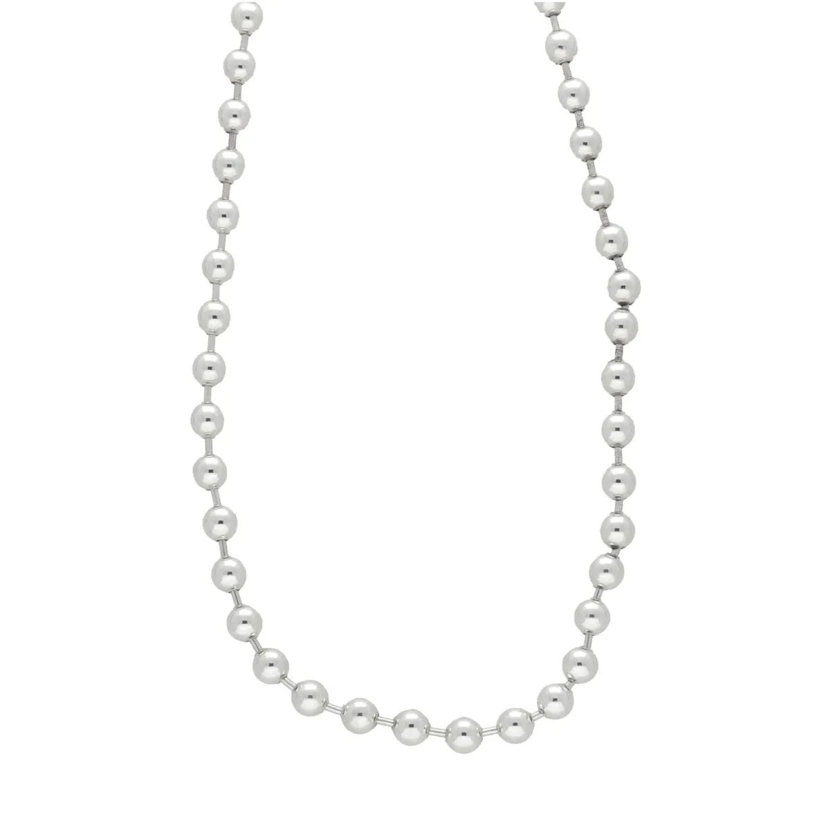 Picture of Silver ball link necklace